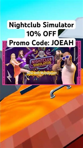 Nightclub Simulator Promo Code: JOEAH — 10% Off