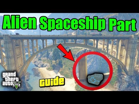 GTA 5 - How To Get Spaceship Part Under Bridge