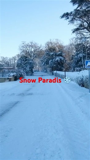 Phénomène rare… La Vendée sous la neige