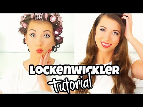 Voluminous curls with heated rollers | Curler tutorial