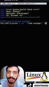 Day 41 – Build a System Health Check Script in Linux 🧪