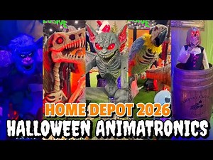 Home Depot 2026 Halloween Animatronics Revealed | Best Year Yet?