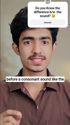 vowel sounds and consonant sounds? #englishvocabulary