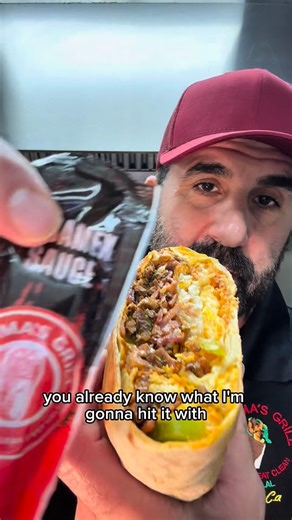 FATIMAS GRILL ™ on Instagram: "Who’s Got the Best🏆#crunchwrap (s) in The Game👀 #mukbang #grubbinwithali #downey #halal #fusión #cheese #losangeles #abc7eyewitness #wow 🎥-🍳 Crunchwrap 11/20 👀9am🔥"