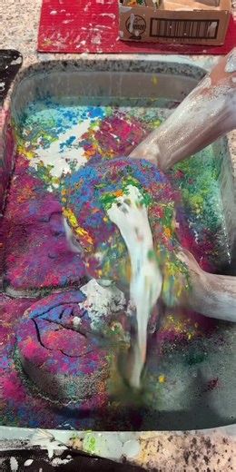 Colored Powder Fun in Full Live Stream!