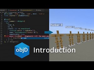 Coding Datapacks - the object oriented way | A full introduction to objD