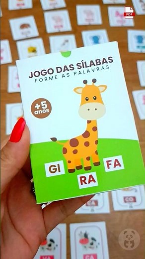 Learning Syllables - Syllable Game - Pandagógico