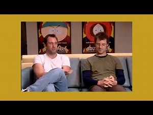 Matt Stone and Trey Parker commenting on other cartoons