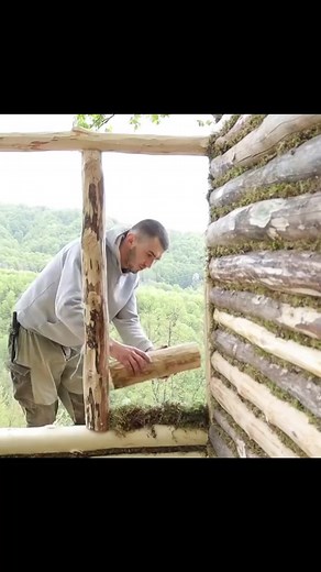 Follow me for more beautiful wooden houses | Log Homes Alternative