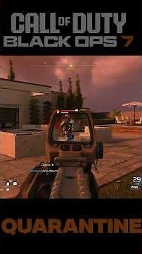 Call Of Duty Black Ops 7 Gameplay Short Mission Quarantine