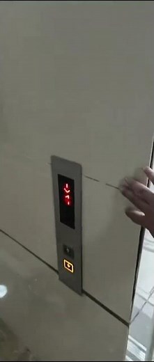 Elevator mishap as wall tiles collapse in Guangdong, China