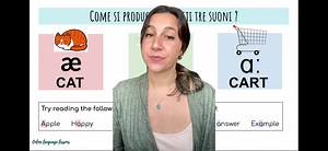 La pronuncia delle 3 A inglesi - lezione esempio dal mio corso di fonetica. 😉 Se siete interessati a partecipare scriveteci a info.onlinelanguagelessons@gmail.com per essere messi in waiting list ! | Aurora's Online Language Lessons