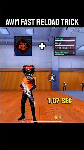 Fast ⏩ AWM Reload Trick 🤯 Only For AWM Player's ‪@Srikanta_FF‬ #freefire #shorts