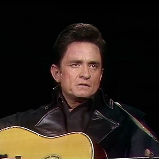 🎸 Johnny Cash Sings His Anthem "Man in Black"