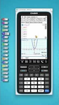 Minimum und fMin | Classpad Tutorial #funktionen #funktion #extremum #mathe