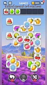 Tile Explorer - Triple Match - Level 1-3 gameplay tile 3 matching finding object casual game