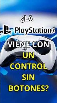 ¿La PLAYSTATION 6 vendría con un control SIN BOTONES? #gaming #playstation #sony