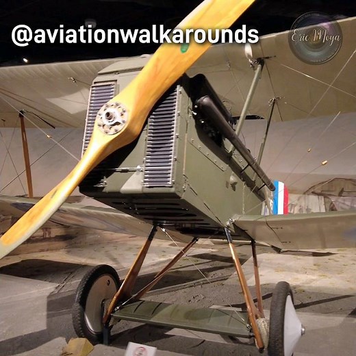 World War I British Fighter S. E. 5 Royal Aircraft Factory #aviation #military #history