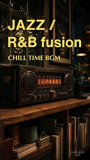 【夜を奏でる Smooth Jazz / R&B fusion】歌なしBGM | Chill & Relax Instrumental (No Vocals) | リラックスBGM #shorts