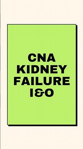 CNA Kidney Failure I&O 2026: How to Accurately Track Intake & Output#nursingskills #cnaexam #cna
