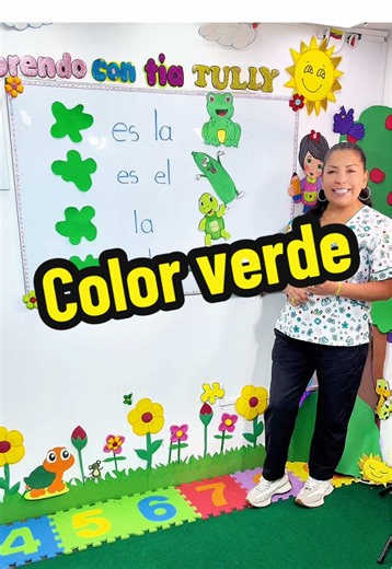 ¡Aprende sobre el color VERDE en la naturaleza!