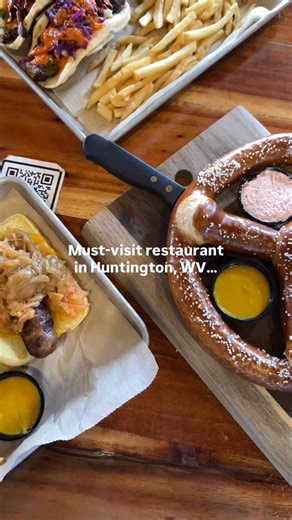 West Virginia Tourism | Y’all can’t miss this spot in Huntington! 🥨 More info… 👇 🍻 Bahnhof WVrsthaus & Biergarten 📍 Huntington, WV 🍽️ German-inspired menu &... | Instagram