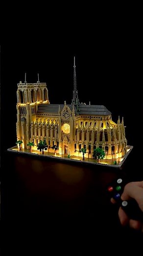 Lightailing Light Kit For LEGO Notre-Dame de Paris #21061 (Remote Version)