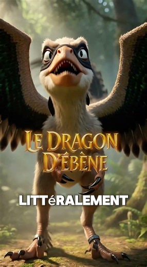 Microraptor Le Dragon de l'Ombre 🐉