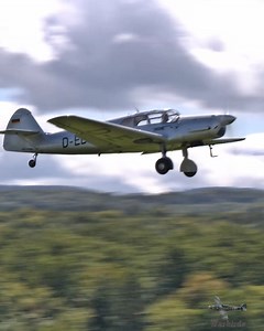 A beautiful Messerschmitt Bf 108 Taifun lifts off from the green grass runway at Hahnweide Airfield in southwest Germany. Powered by the legendary Argus V8, this historic aircraft shows pure elegance on takeoff and landing — no filters, just real aviation sound and motion. Classic aviation at its finest. ✈️ #Messerschmitt #VintageAviation #avgeek | Warbirds