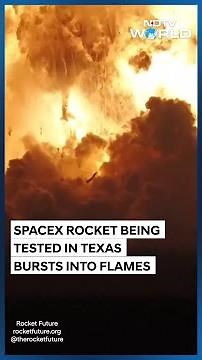 On Camera: Moment SpaceX Rocket Exploded Into A Massive Fireball