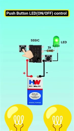 push Button Switch (ON/OFF) Control