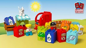 The best things come in pairs, and now your little one can learn to match with the LEGO DUPLO My First Truck set! | LEGO Family