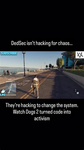 Hamz on Instagram: "DedSec isn’t hacking for chaos… They’re hacking to change the system. Watch Dogs 2 turned code into activism. Hashtags: #WatchDogs2 #DedSec #DigitalActivism #UbisoftGames #GamingReels #VideoGameLore #HackerCulture #OpenWorldGames #GamerLife #GamingCommunity #RetroGaming #ClassicGaming #PCGaming #ConsoleGaming #StoryDrivenGames"