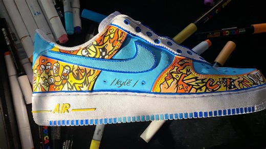 From blank to custom Air Force 1s in 24 hours