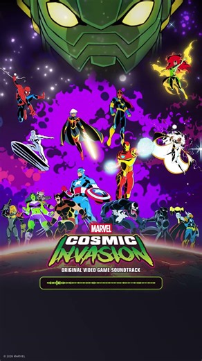MARVEL COSMIC INVASION SOUNDTRACK NOW AVAILABLE!