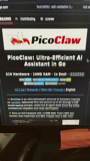 Installing PicoClaw on Arduino UNO Q, your personal assistant in the palm of your hand. #openclaw