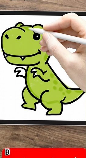 Aprende a Dibujar un Tiranosaurio Rex Paso a Paso 🦖✏️ #DibujarDinosaurios #TiranosaurioRex #TutoriAL