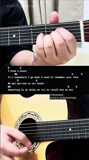 About You - The 1975 | Easy Guitar Tutorial For Beginners #guitarlesson #shorts