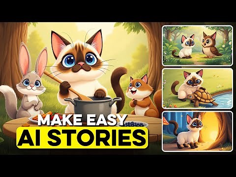 How to Create Animated AI Story Videos with One Prompt!