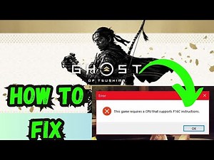 How To Fix Ghost Of Tsushima DIRECTOR’S CUT F16C Error On PC