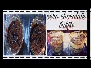 How to make oero chocalate triffle recipe// oreo chocolate trifle recipe// cocalate dessert