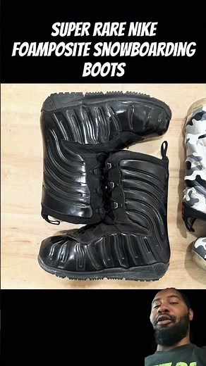 Super rare Nike Foamposite Snowboarding Boots