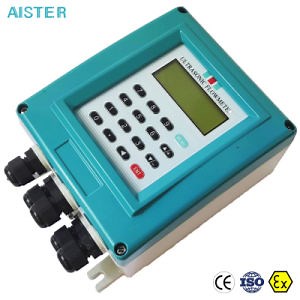 [Hot Item] Transit Time Ultrasonic Flow Meter for Clean Liquids with Snap-Clamp on Pipe