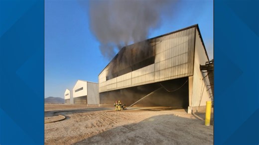 Fire reported at Hickman's Egg Ranch, 700-foot chicken coop 'fully involved' authorities say