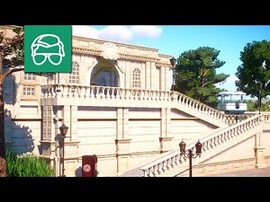 Monorail Station & Elephant Habitat - Palace Zoo - Planet Zoo Speed Build - 21