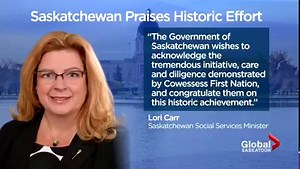 WATCH: Cowessess First Nation has made history, launching its own child welfare system and now having full jurisdiction over the care and protection of its children — via Anna McMillan. READ MORE: https://globalnews.ca/news/7734244/cowessess-first-nation-child-welfare-system-2/ | Global Regina