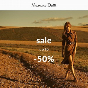 Our sale has begun! Get up to -50% on your favourite items in our stores: | Massimo Dutti