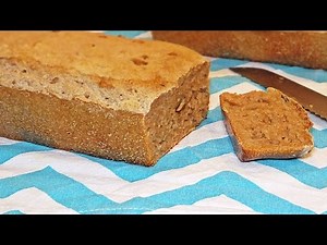 Pełnoziarnisty chleb na naturalnym zakwasie ŁATWY przepis!