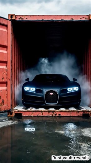 We Found a Bugatti Inside an Abandoned Shipping Container…
