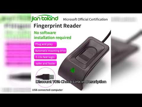 For Windows 10 11 Hello Biometric Fingerprint Login USB Reader Scanner Module Device Biometrics Secu